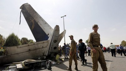 Katastrofa samolotu w Iranie