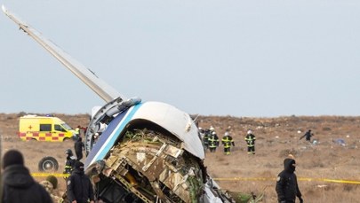 Katastrofa samolotu w Kazachstanie. "Obiekty zewnętrzne" uszkodziły maszynę?