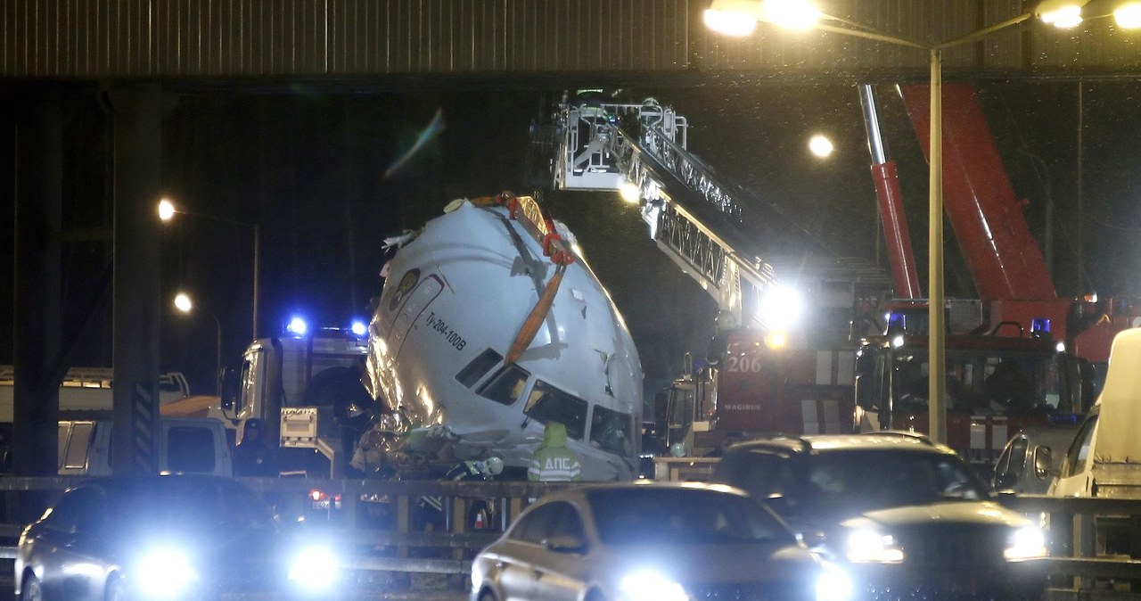 Katastrofa samolotu w Moskwie. Maszyna rozbiła się przy lądowaniu