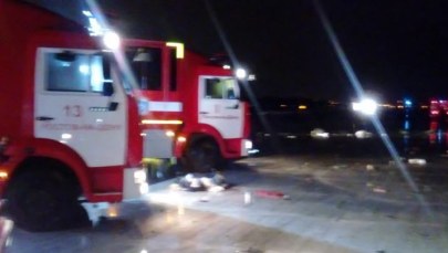 Katastrofa samolotu w Rosji: Maszyna rozbiła się podczas lądowania. Nie żyją 62 osoby