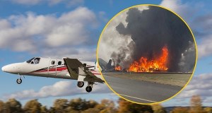 Katastrofa samolotu w USA. Rozbił się przy lądowaniu