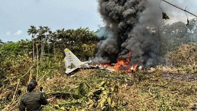 Katastrofa samolotu wojskowego w Kolumbii. Dziesiątki zabitych