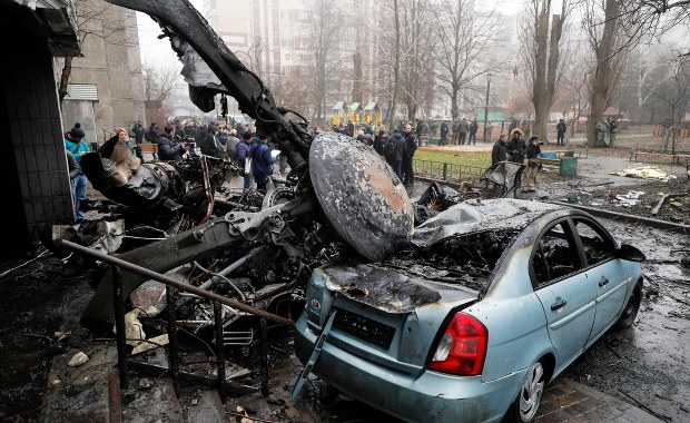 Katastrofa śmigłowca ukraińskiego MSW. Są wyniki śledztwa