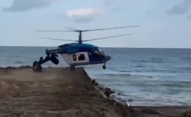 Katastrofa śmigłowca w Rosji. Co zrobił pilot?! [NAGRANIE]
