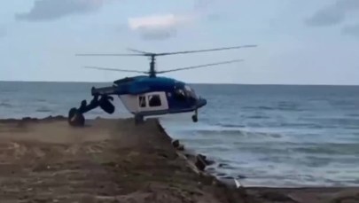 Katastrofa śmigłowca w Rosji. Co zrobił pilot?! [NAGRANIE]