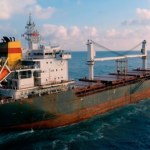 Morze Kaspijskie Katastrofa statku na Morzu Kaspijskim. Płynął szlakiem przerzutu broni