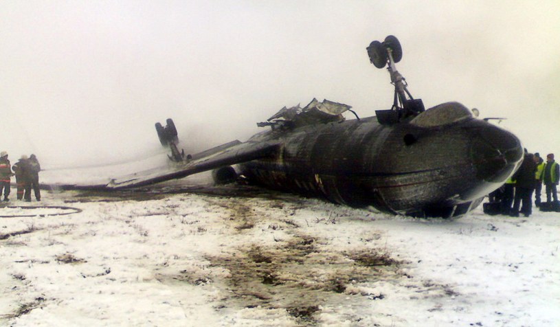 Katastrofa Tu-134 pod miastem Osz w Kirgistanie, rok 2011 /AFP