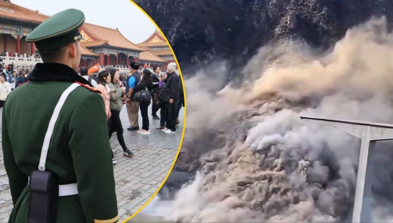 Katastrofa w Chinach: Nowy most zawalił się do rzeki zaledwie kilka miesięcy po otwarciu /X/zrzut ekranu /Shutterstock