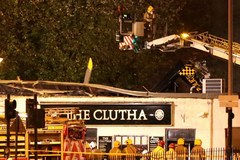 Katastrofa w Glasgow, helikopter spadł na pub