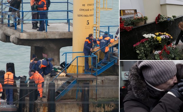 Katastrofa w Rosji: Wciąż trwają poszukiwania ciał ofiar. Poniedziałek dniem żałoby narodowej