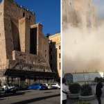 Rzym Katastrofa w sercu Rzymu. Zawaliła się średniowieczna wieża Torre dei Conti