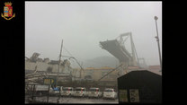 Katastrofa we Włoszech. Zawalił się fragment mostu