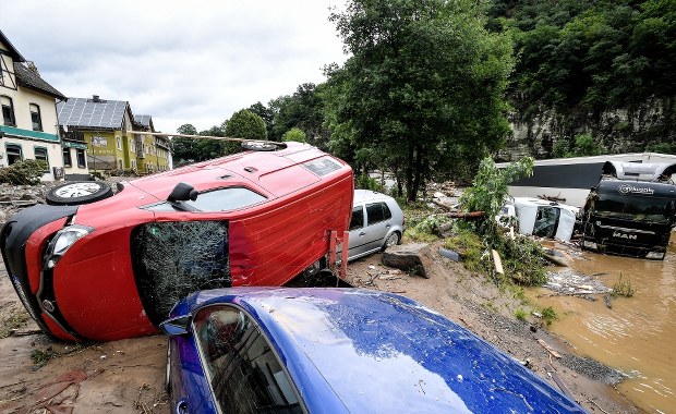 Katastrofalne powodzie: Kilkadziesiąt ofiar w Niemczech, ewakuacja Liege w Belgii