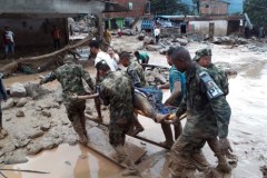 Katastrofalne ulewy w Kolumbii. Woda zaskoczyła mieszkańców we śnie