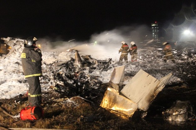 Katastrofy w Kazaniu nikt nie przeżył /RUSSIAN EMERGENCY MINISTRY PRESS SERVICE /PAP/EPA