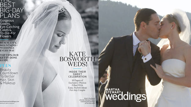 Kate Bosworth wzięłą ślub w sierpniu 2013, jednak dopiero teraz zobaczyliśmy zdjęcia.. /materiały prasowe