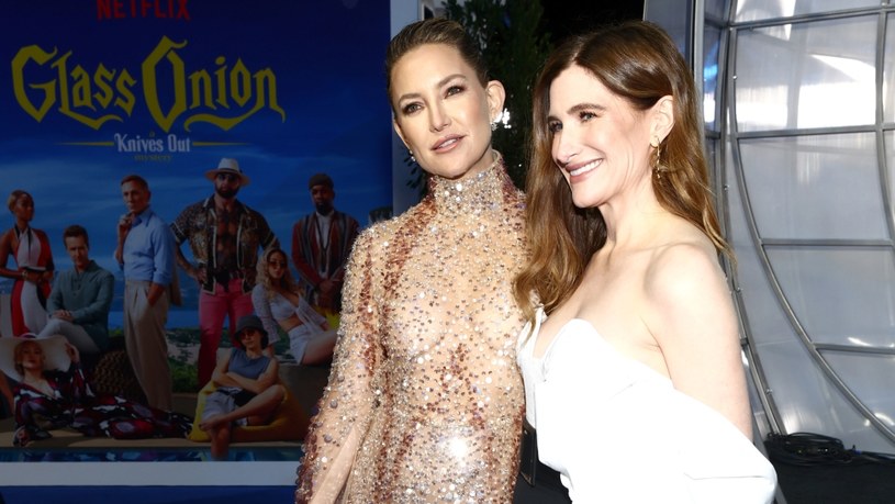 Kate Hudson i Kathryn Hahn na premierze filmu "Glass Onion" /Emma McIntyre/Getty Images for Netflix /Getty Images