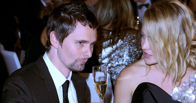 Kate Hudson i Matthew Bellamy, fot.Jason Merritt &nbsp; /Getty Images/Flash Press Media