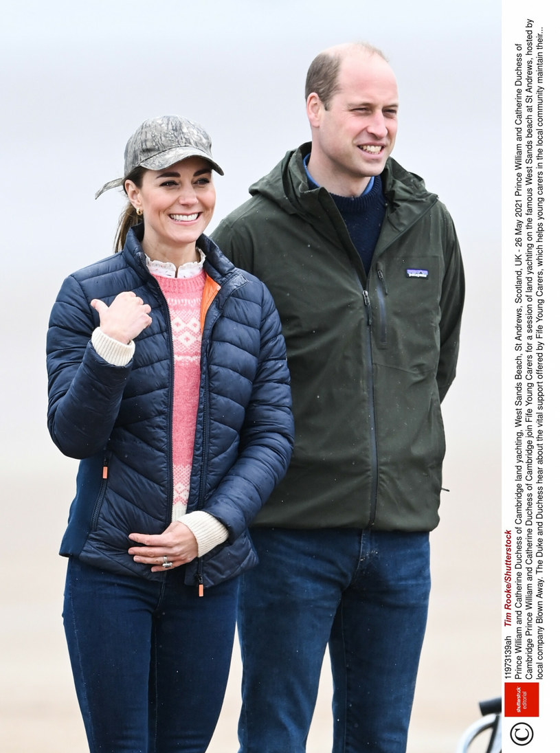 Kate i William na najnowszych zdjęciach /Tim Rooke/REX/Shutterstock /East News