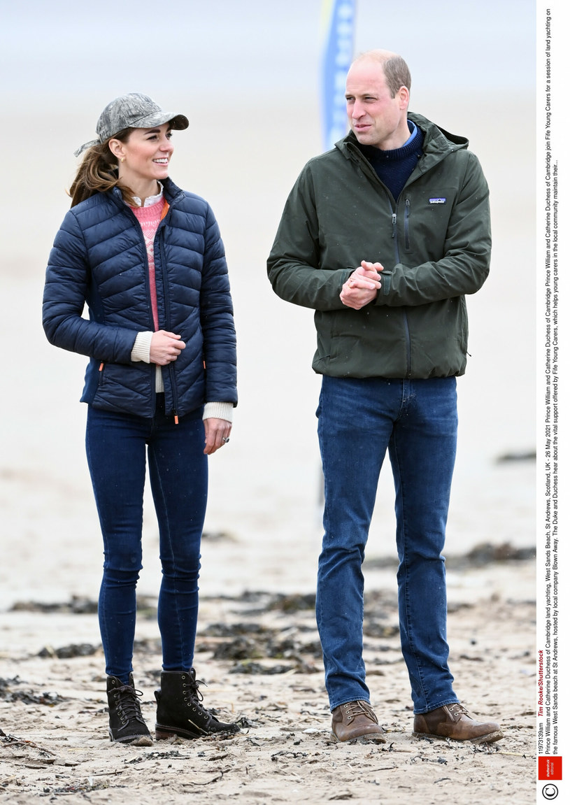 Kate i William na najnowszych zdjęciach /Tim Rooke/REX/Shutterstock /East News