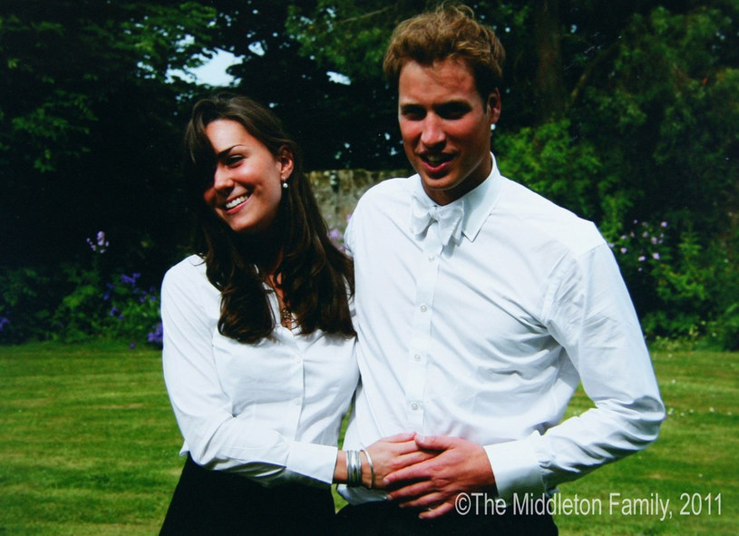 Kate i William na starym zdjęciu /AFP /East News