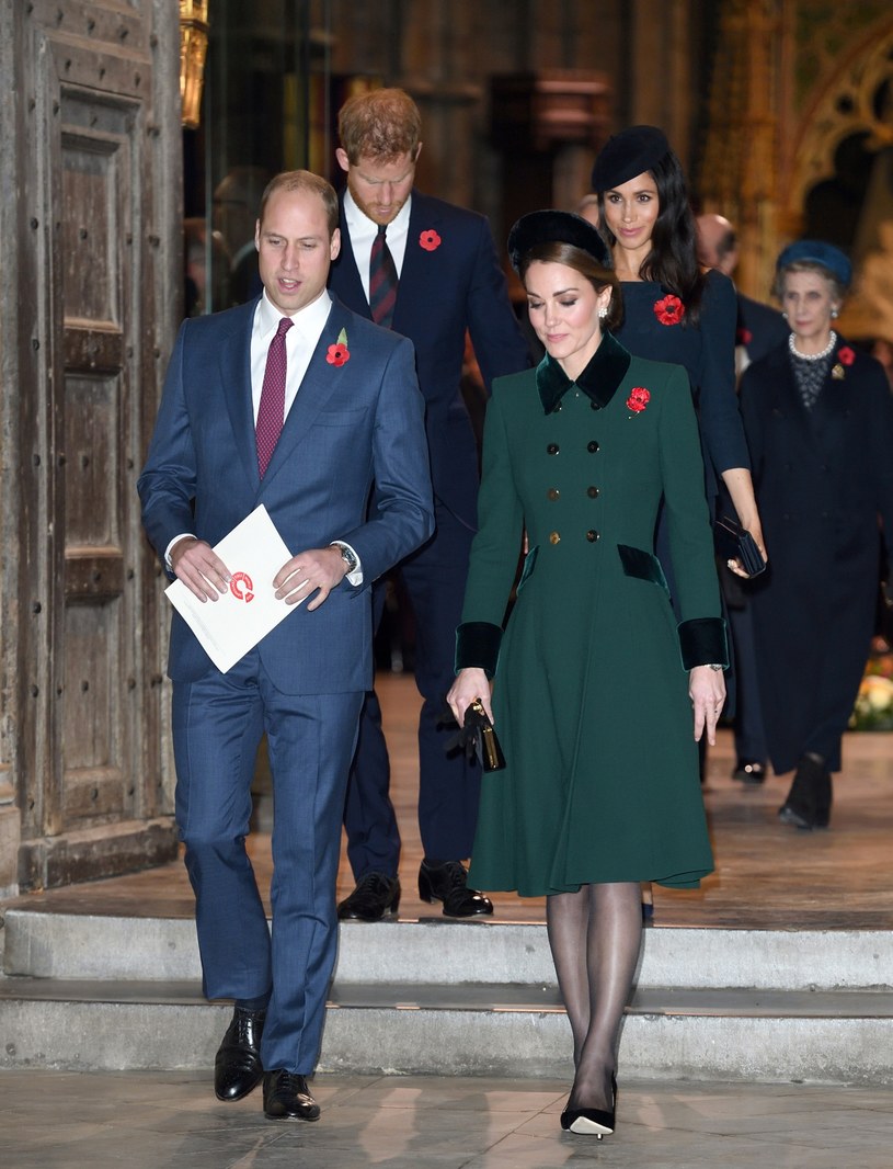 Kate i William oraz Harry i Meghan /Karwai Tang /AKPA