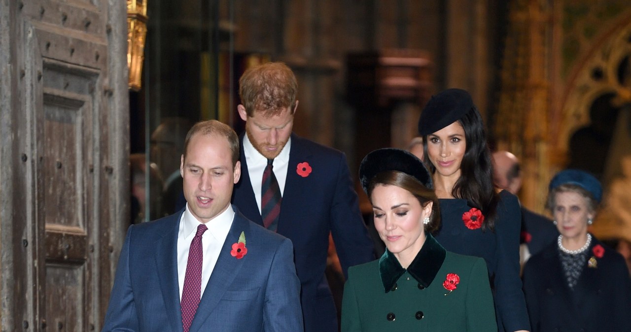 Kate i William oraz Harry i Meghan /Karwai Tang /AKPA