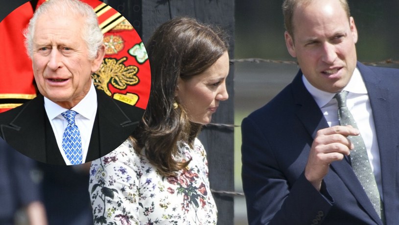 Kate i William oraz król Karol III /WOJCIECH STROZYK/REPORTER; Rex Features/East News /East News
