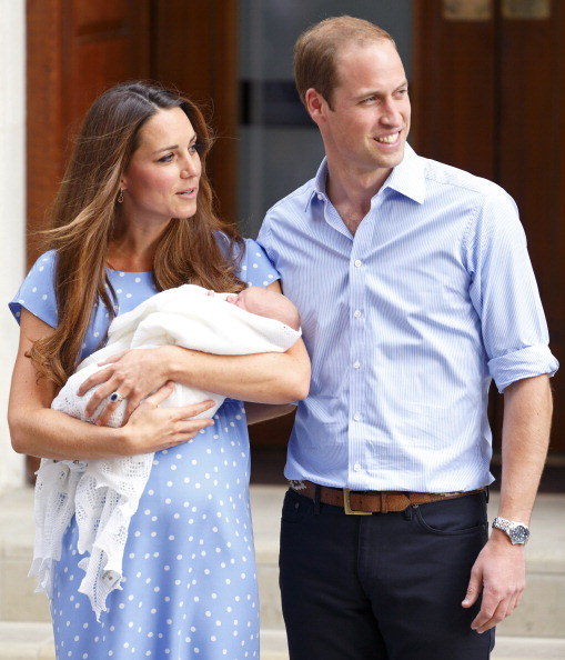 Kate i William przed szpitalem pochwalili się synem /Max Mumby /Getty Images