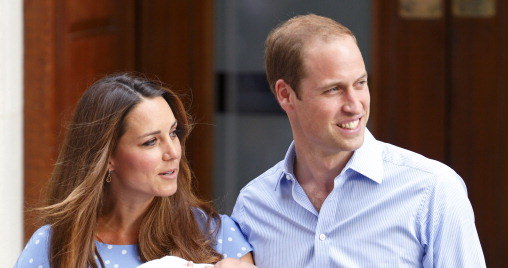 Kate i William przed szpitalem pochwalili się synem /Max Mumby /Getty Images