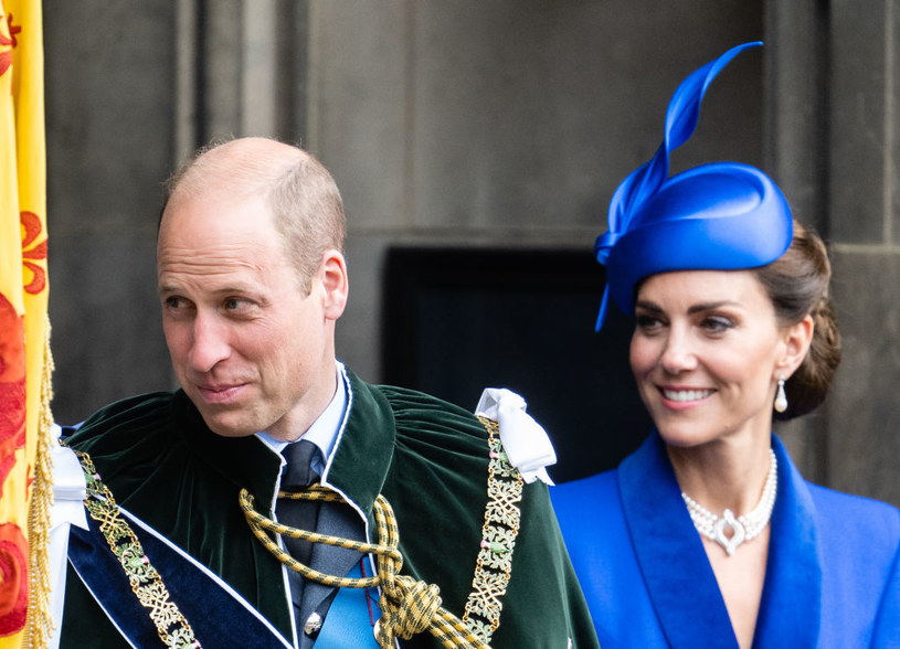 Kate i William w czasie "szkockiej" koronacji /Samir Hussein / Contributor /Getty Images