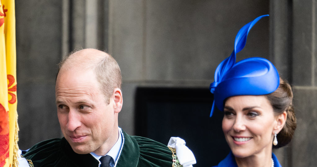 Kate i William w czasie "szkockiej" koronacji /Samir Hussein / Contributor /Getty Images