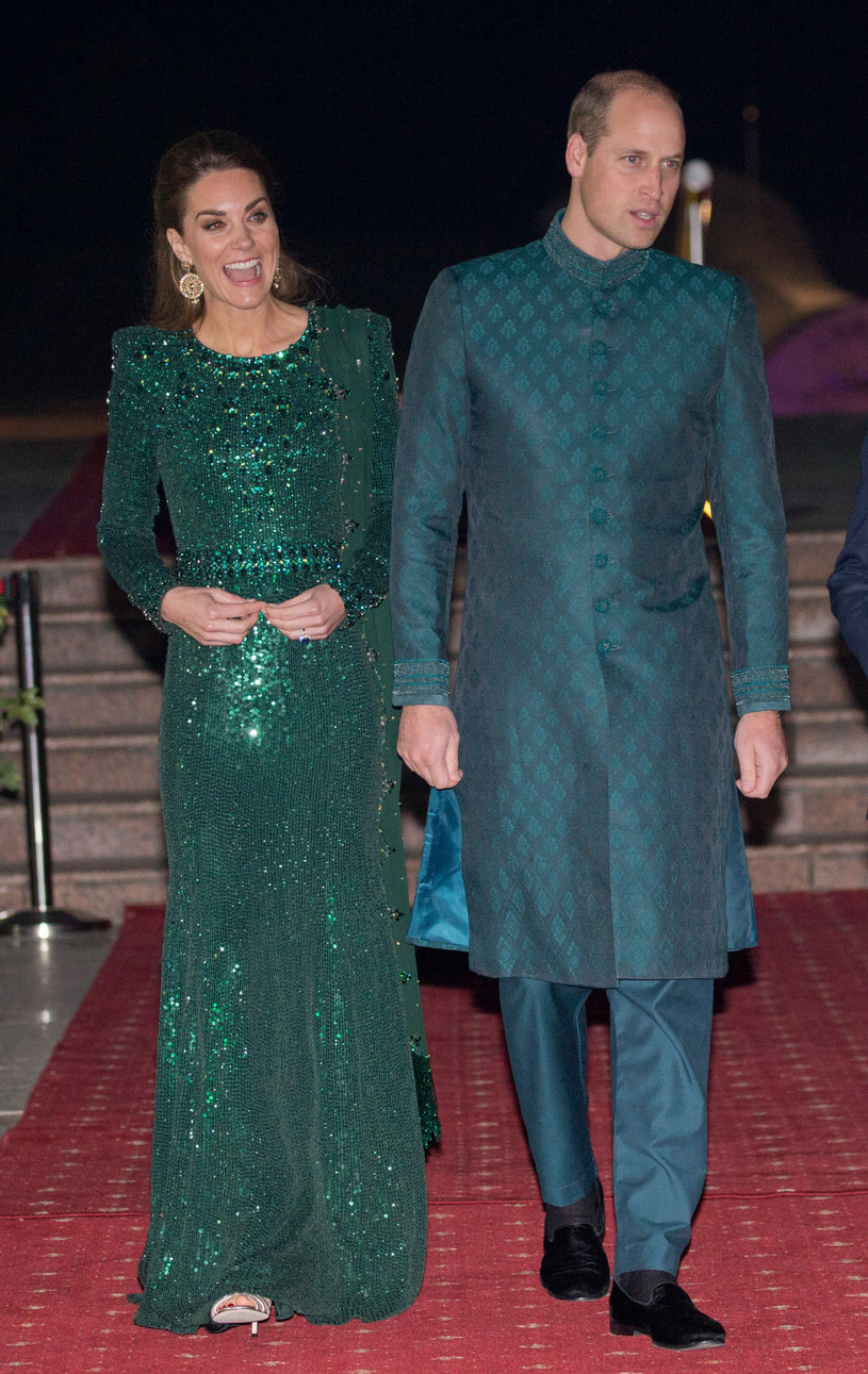 Kate i William w Pakistanie /Splash News /East News