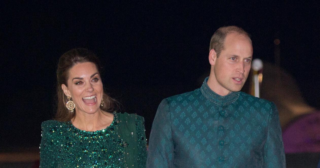 Kate i William w Pakistanie /Splash News /East News