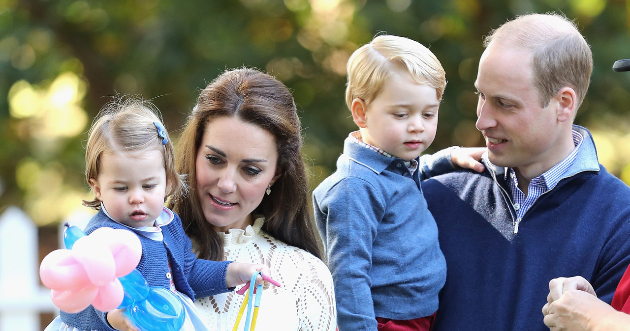 Kate i William z dziećmi /Chris Jackson /Getty Images