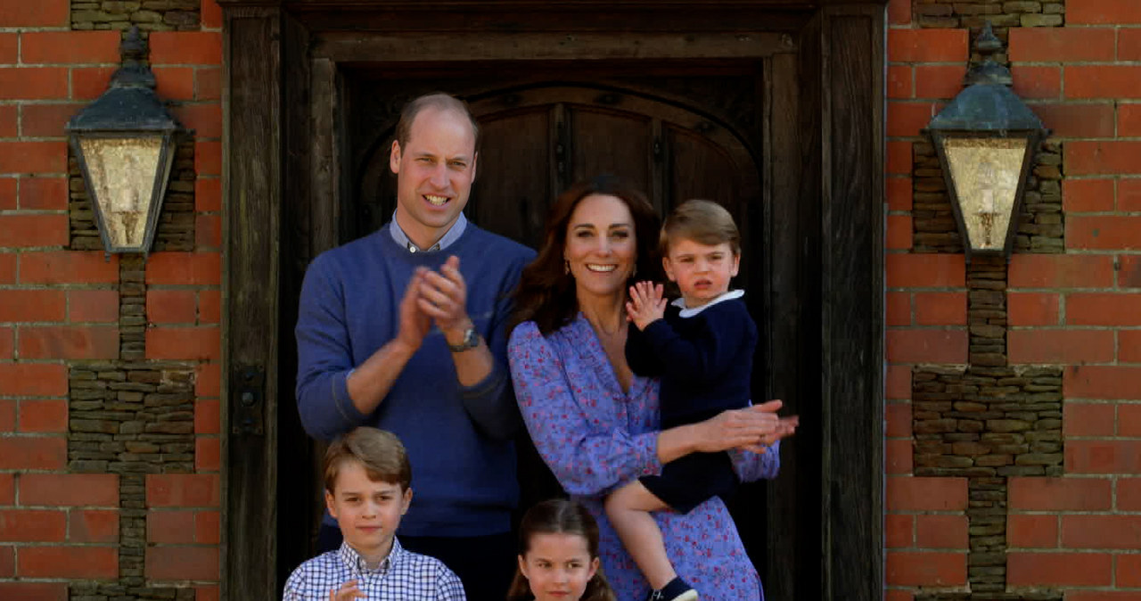 Kate i William z dziećmi /Comic Relief/BBC Children in Need/Comic Relief /Getty Images