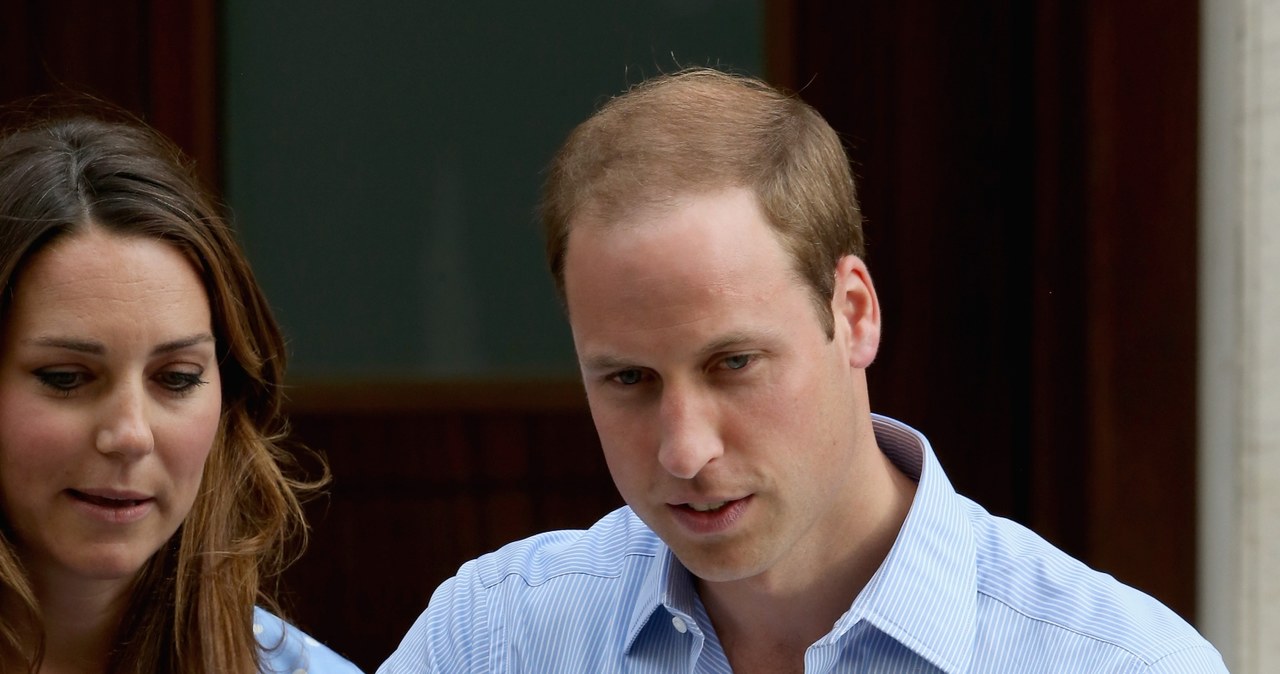 Kate i William z synkiem /Chris Jackson /Getty Images