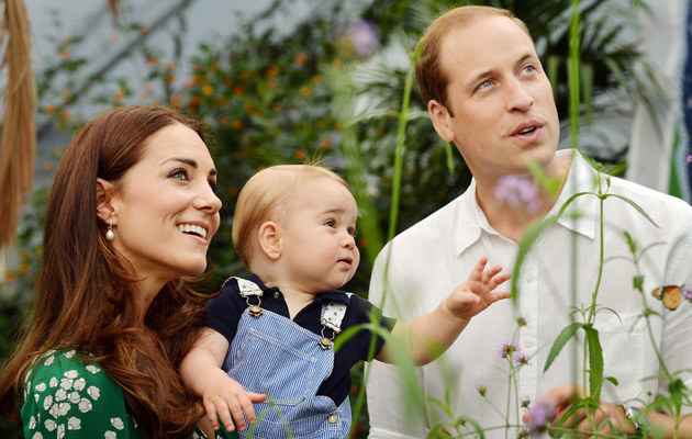 Kate i William z synkiem /WPA Pool /Getty Images