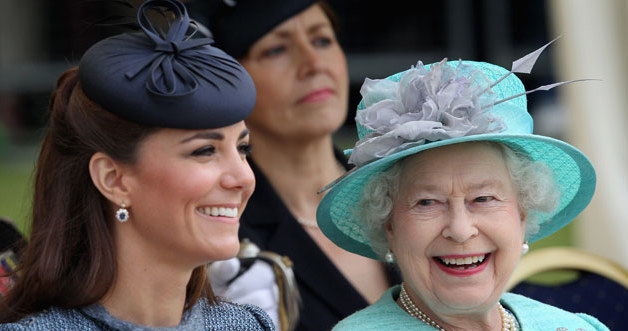 Kate Middleton i Elżbieta II /Chris Jackson /Getty Images