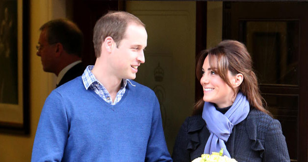 Kate Middleton i książę William /Matt Keeble /Splashnews