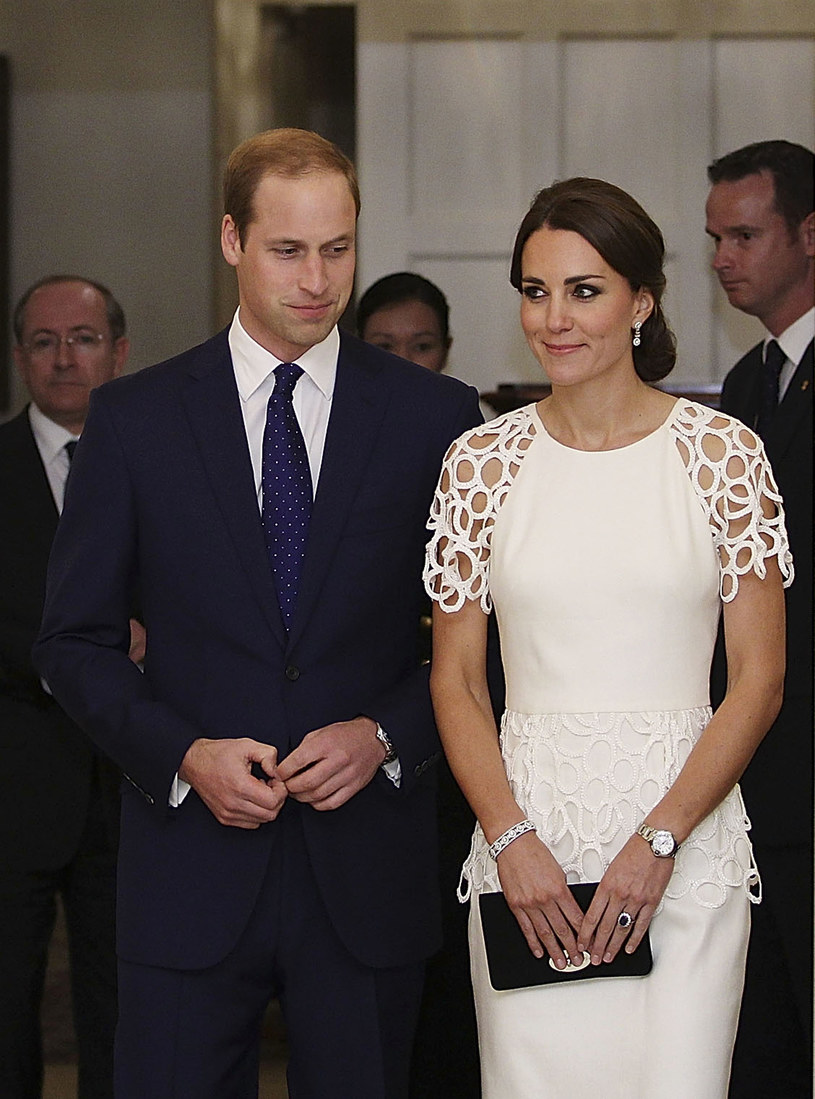 Kate Middleton i książę William /Stefan Postles /Getty Images