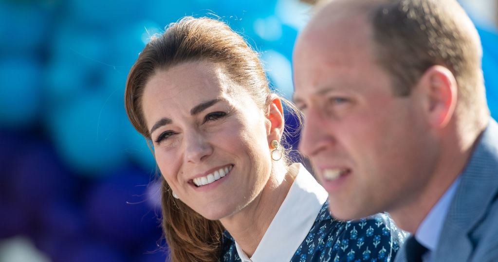 Kate Middleton i książę William /	Joe Giddens /Getty Images