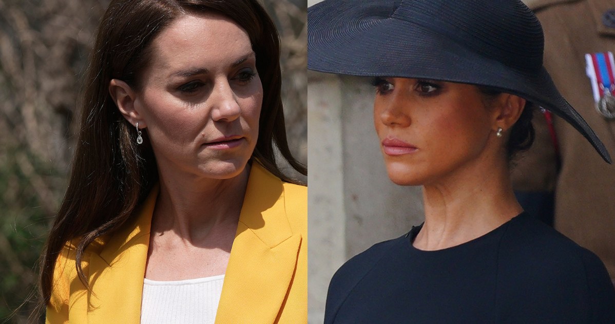 Kate Middleton i Meghan Markle skonfliktowane. Ich relacji nie da się już uratować /Getty Images /Getty Images