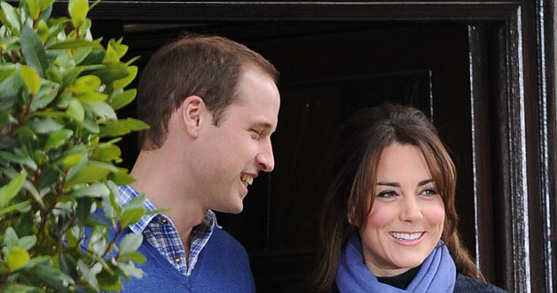 Kate Middleton, książę William /Matt Keeble /Splashnews