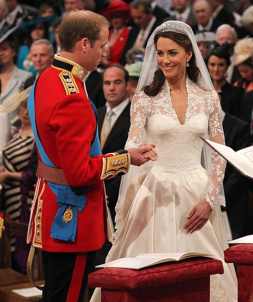 Kate Middleton wyszła za księcia Williama w 2011 roku. Do tej pory doczekali się trojga dzieci /Getty Images