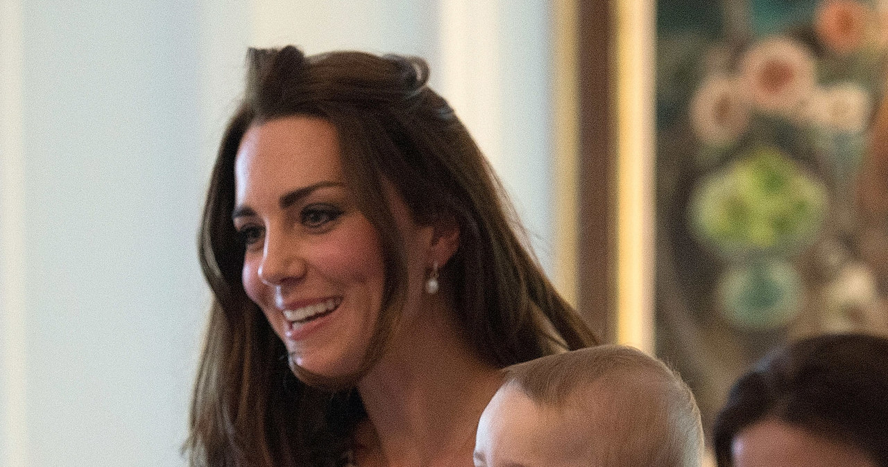 Kate Middleton z synkiem /Pool /Getty Images