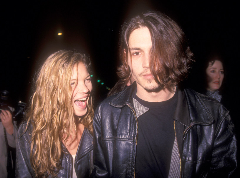 Kate Moss i Johnny Depp /Barry King/WireImage /Getty Images