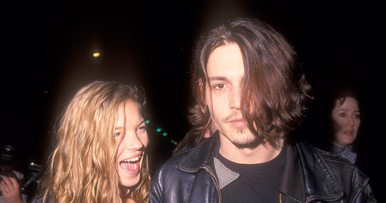 Kate Moss i Johnny Depp /Barry King/WireImage /Getty Images