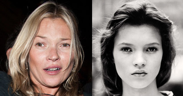 Kate Moss obecnie i na jednym z pierwszych zdjęć wystawionych na sprzedaż /Getty Images