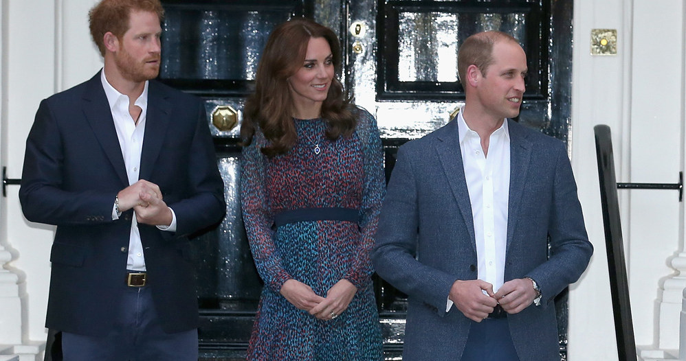 Kate, William i Harry pokazali całkiem inne oblicze rodziny królewskiej /Chris Jackson /Getty Images